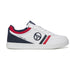 Sneakers bianche con logo laterale a contrasto Sergio Tacchini Coby Ltx, Brand, SKU s322500058, Immagine 0